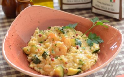 Risotto Gamberi e Zucchini