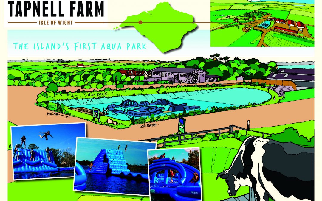 ISLE OF WIGHT’S FIRST OUTDOOR FLOATING AQUA PARK TO OPEN SPRING 2020